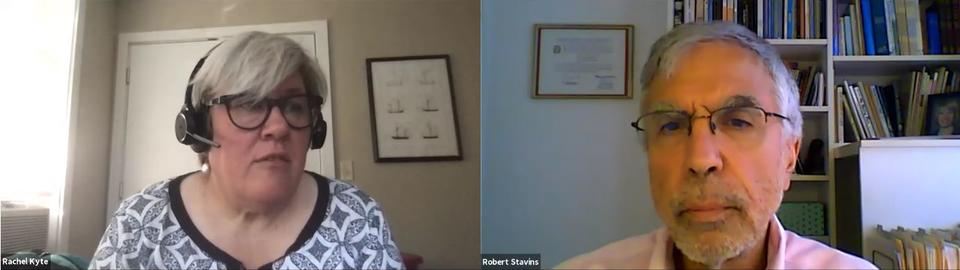 Rachel Kyte and Robert Stavins
